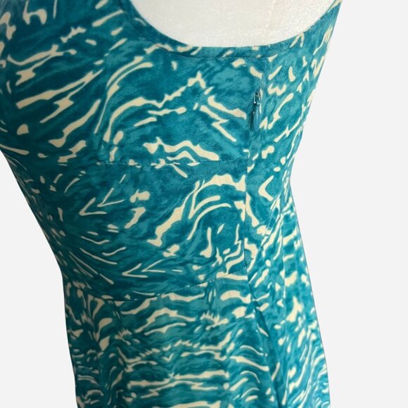 Sundance‎ Blue Boho Midi Dress A line - Picture 6 of 12